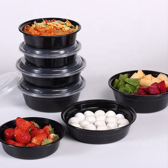 Plastic Food Bowl Disposable Clear Packing Bowl