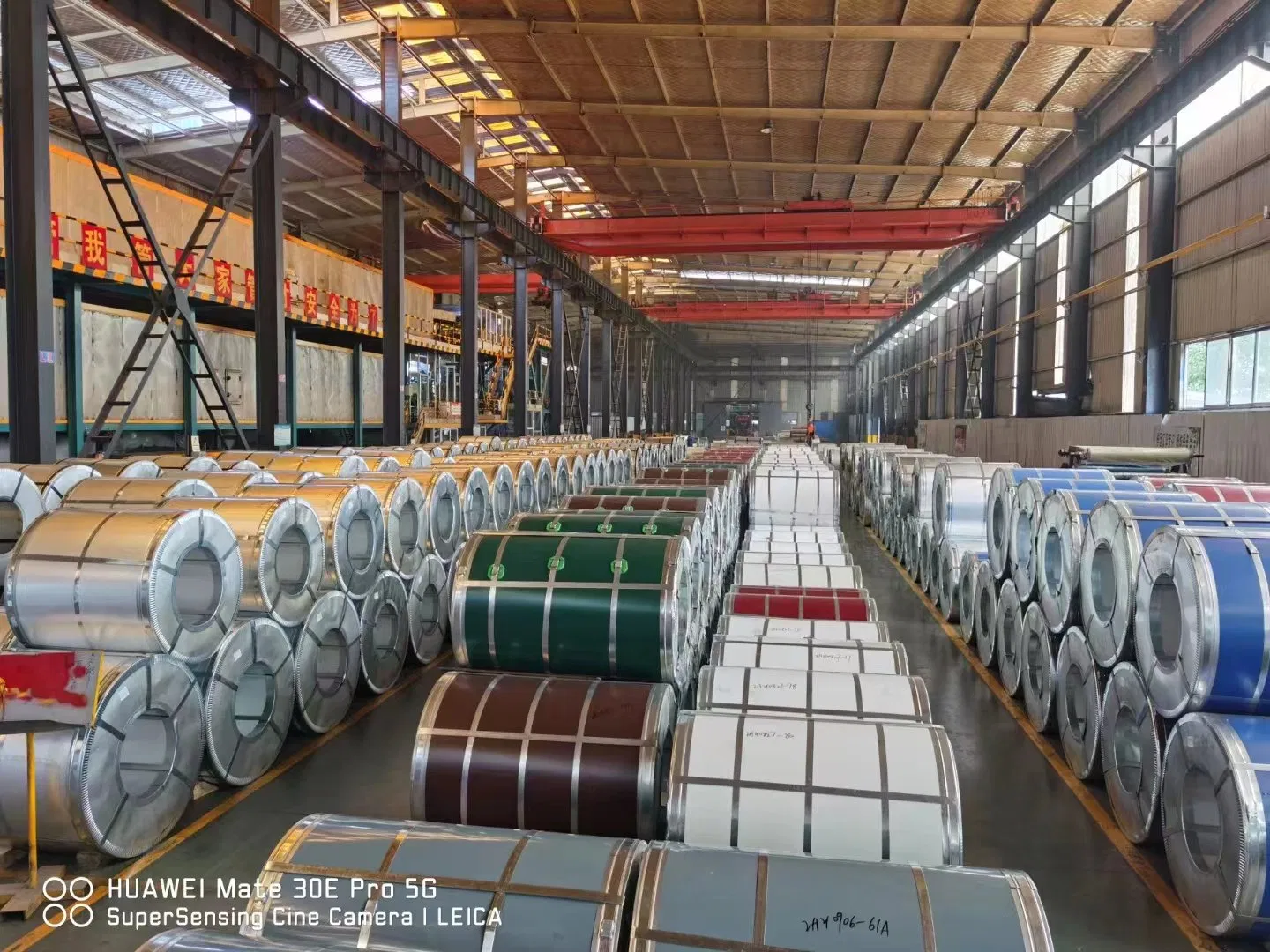PPGI Steel Coil with Width 914mm, Dx51d, Prepainted Steel Coil