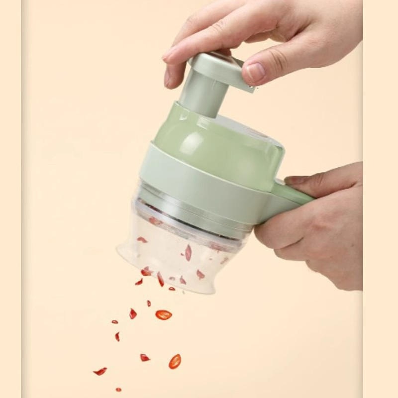 Electric Vegetable Chopper Multifunction Garlic Ginger Onion Chili Cutter