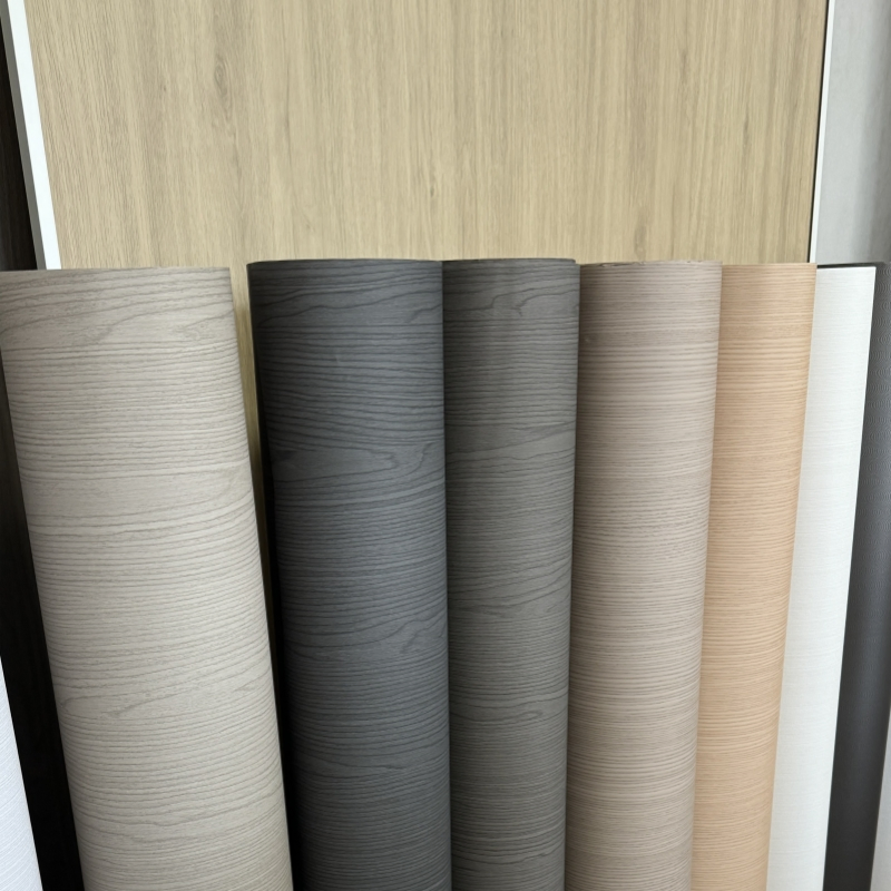 Cheap Price Interior Decoration Wood Venner PVC Film for Lamination Wall Panles Doors Furniture