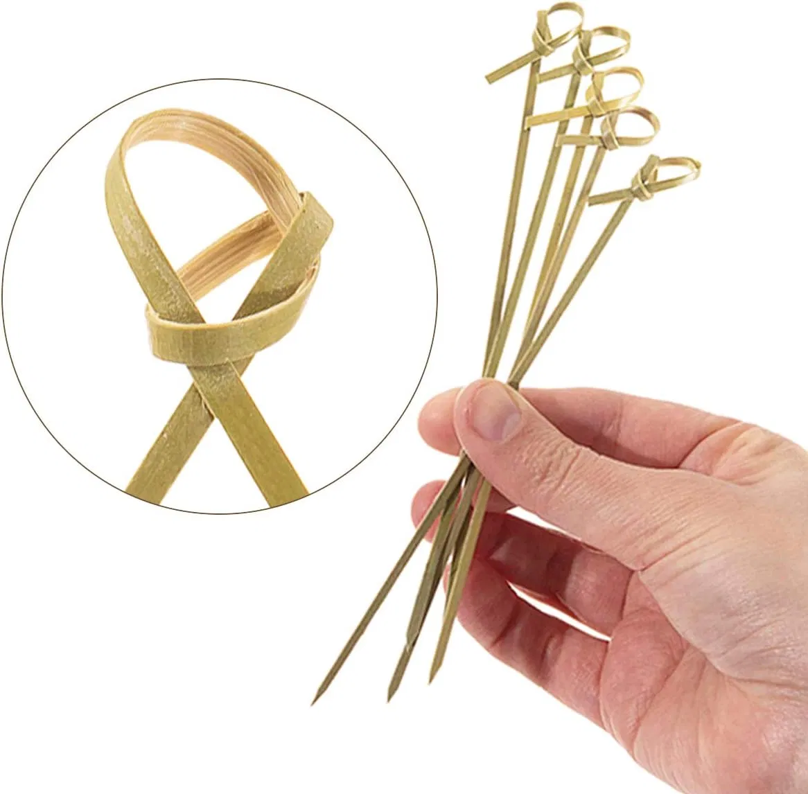 Ultra-Fine Bamboo Picks - Create a Delicate Cocktail Experience