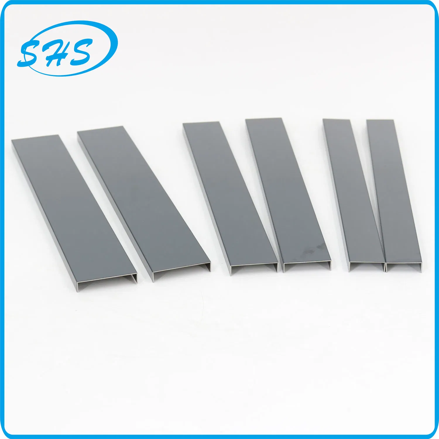 Premium Stainless Steel U-Channels with Ti Plated Black Finish