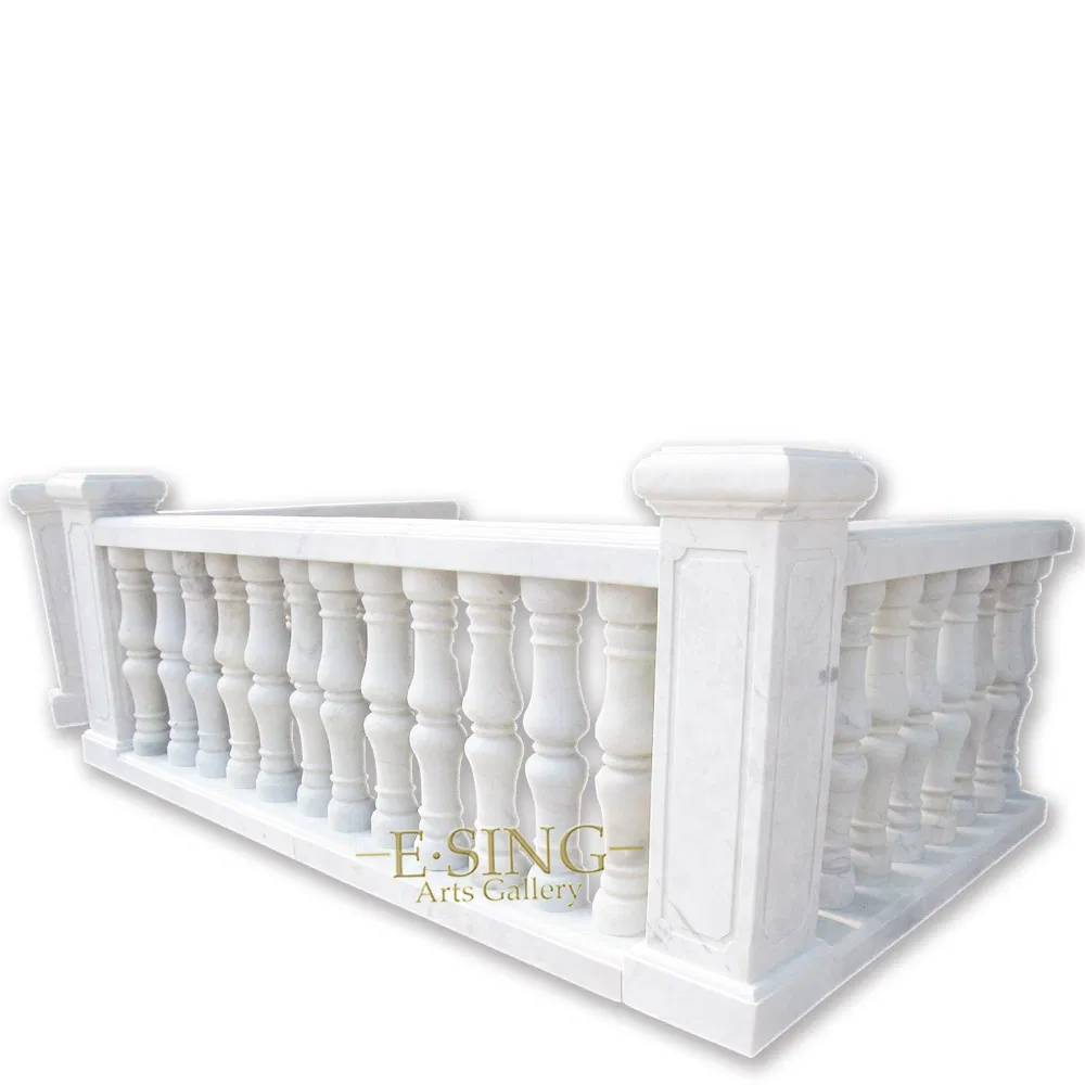 Natural Sandstone Marble Handrail Balcony Balustrade China Sandstone Price