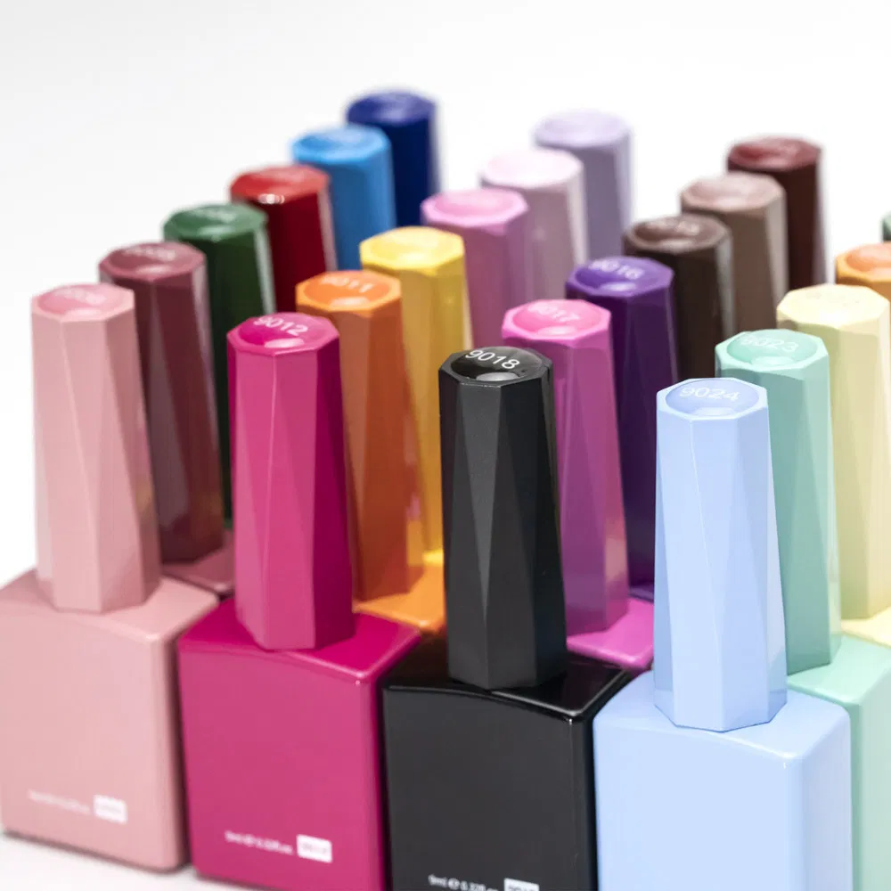 OEM Custom Products UV Gel Nails Polish Kit Low Odor Pigmented Non-Toxic Rubber Base Coat Nail Art