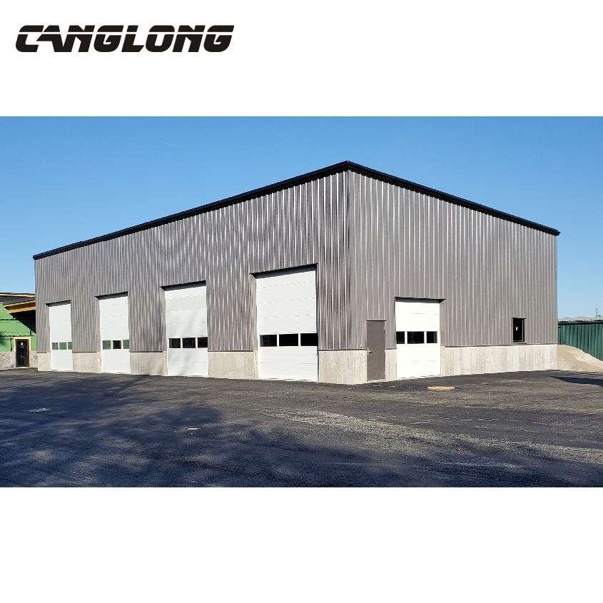 Welded Steel Structure Prefab Modular House Building/Prefabricated Steel Logistic Warehouse/Factory Workshop Building