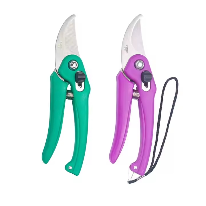 High Quality OEM Bypass Tree Branch Pruning Trimming Shears Electrician Scissor Graft Scissors for Agricultural Garden