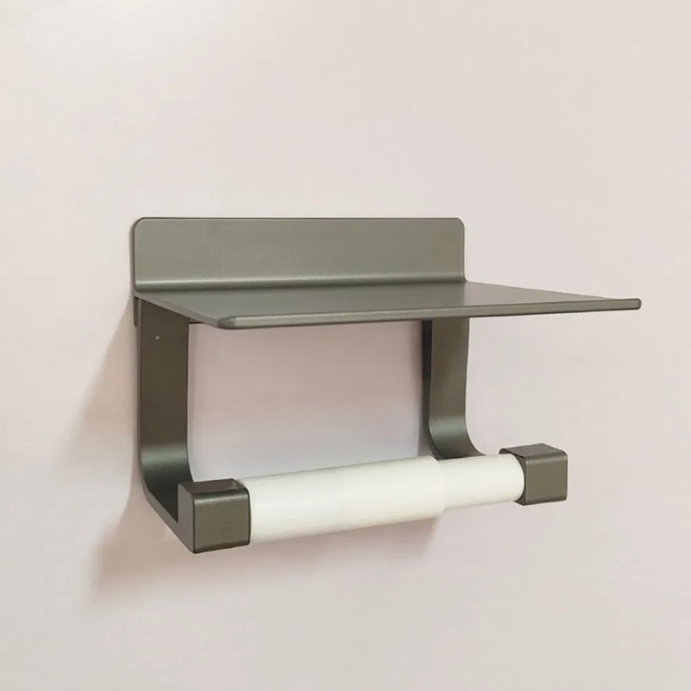 Premium Kitchen Wrap Organizer with Towel Hook and Roll Slots