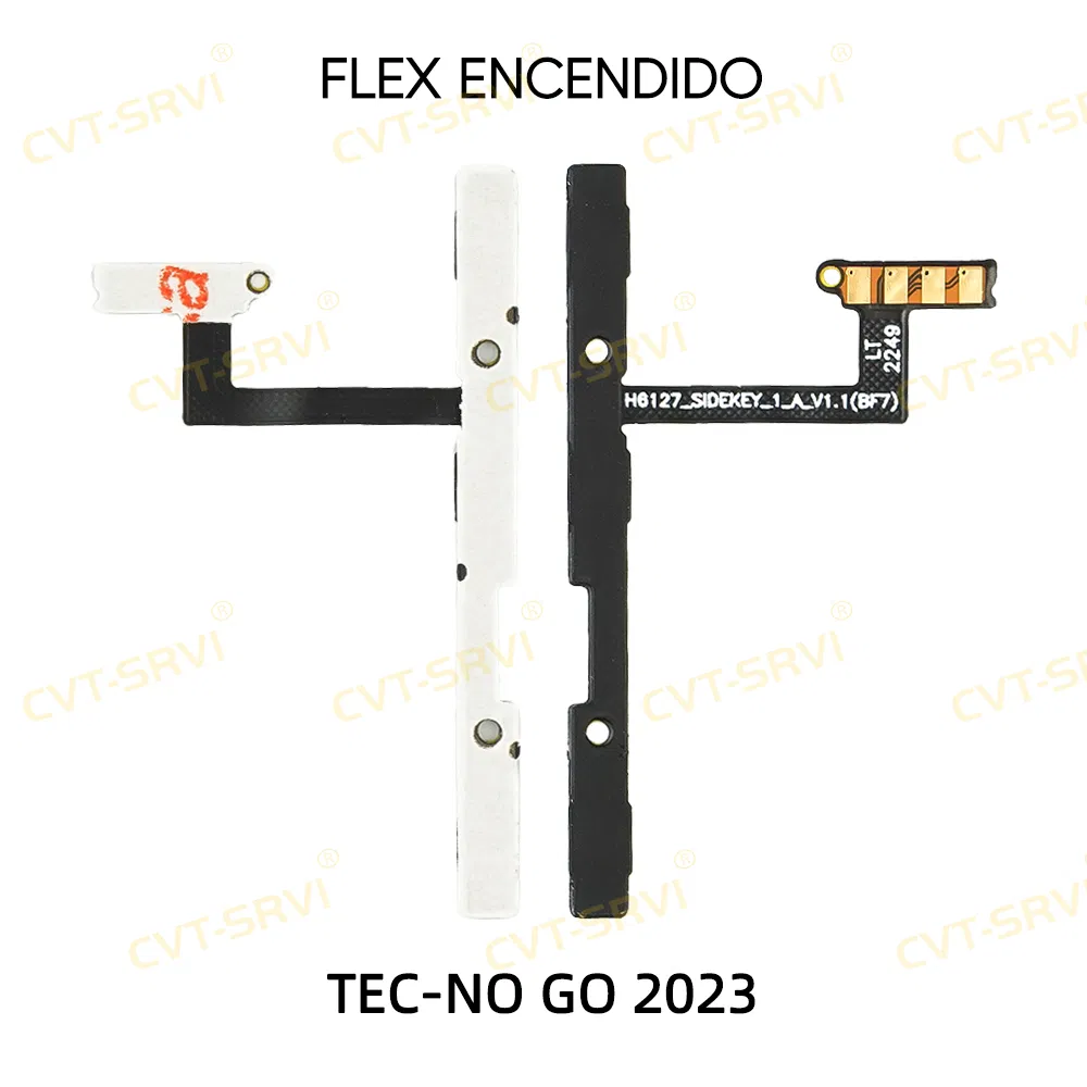 Шлейф кнопок питания и громкости Tecno Go 2023/2024