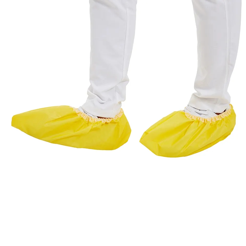 Anti-Slip Disposable Surgical Boot High Quality Medical Supply Shoe Cover, CPE Shoe Cover