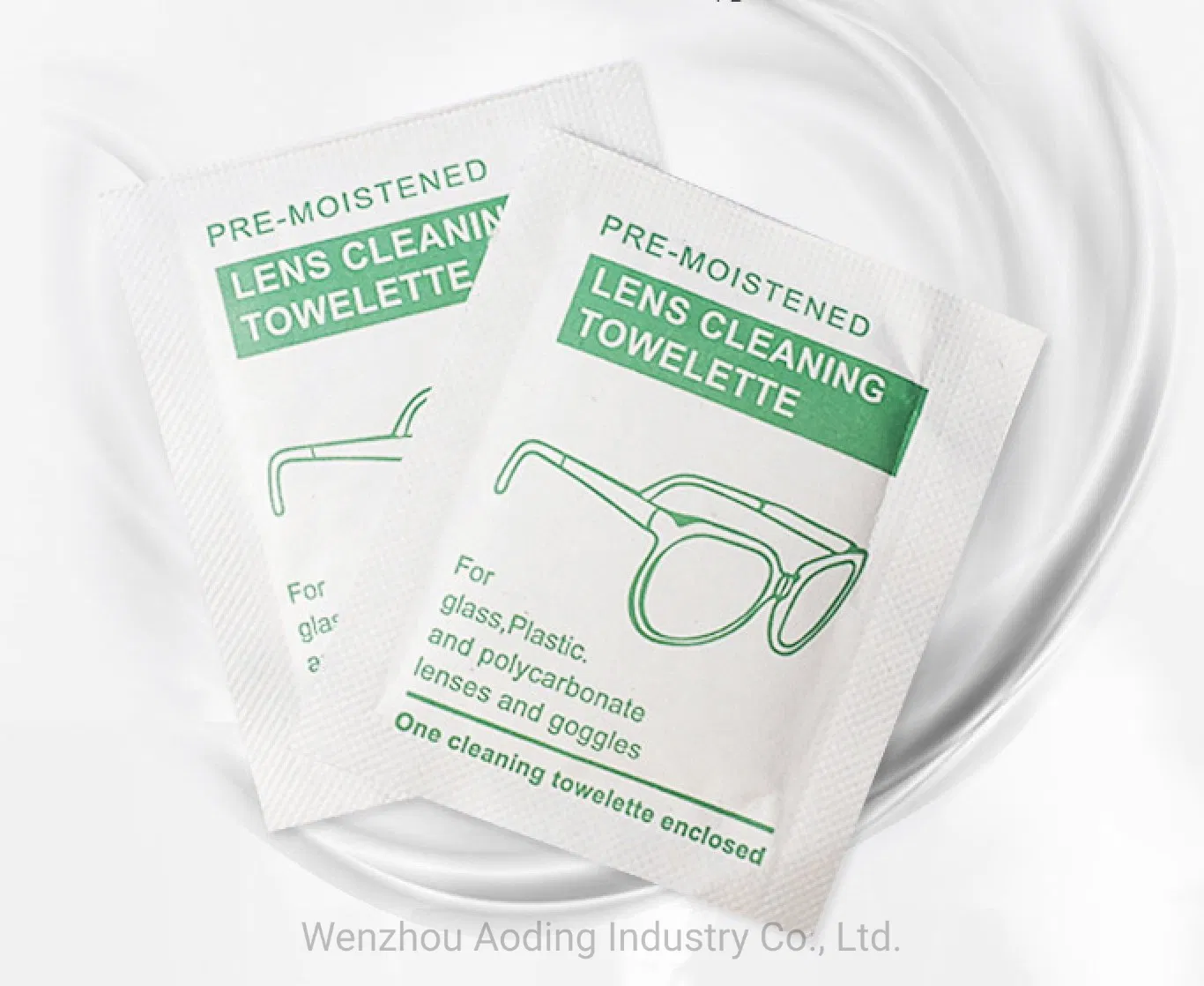 Factory Direct Sale Eyeglasses Camera Optical Moistened Lens Wipes Glass Cleaning Wipe