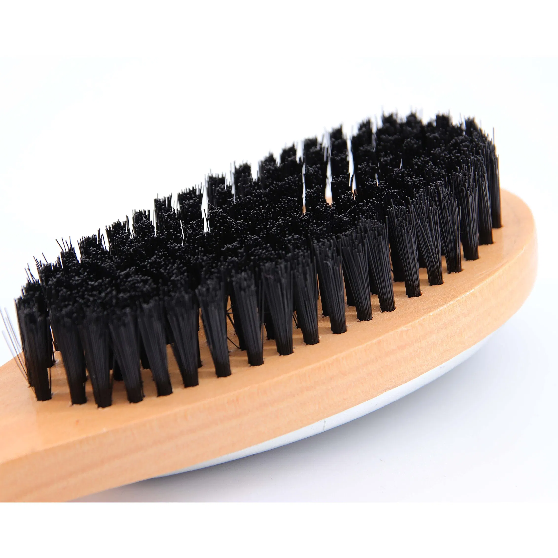 Щетка для одежды с деревянной ручкой для удаления катышков