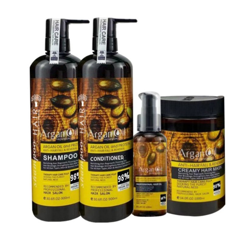 Private Label Cangty Champu Y Acondicionador Anti Dandruff Scalp Care Repair Damaged Avocado Oil Hair Shampoo and Conditioner