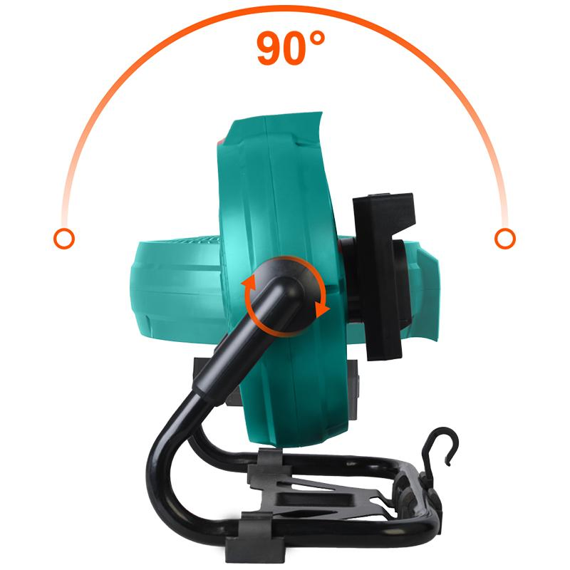 20V Electric Rechargeable Lithium Battery Outdoor Industrial Small Cordless Fan