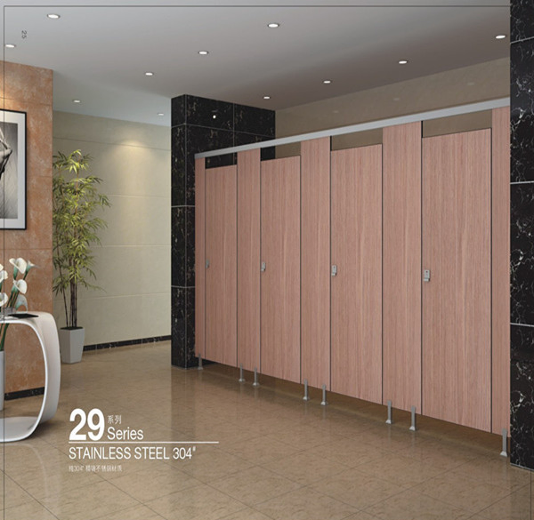 Solid Phenolic Board Waterproof Toilet Partition for Hotel