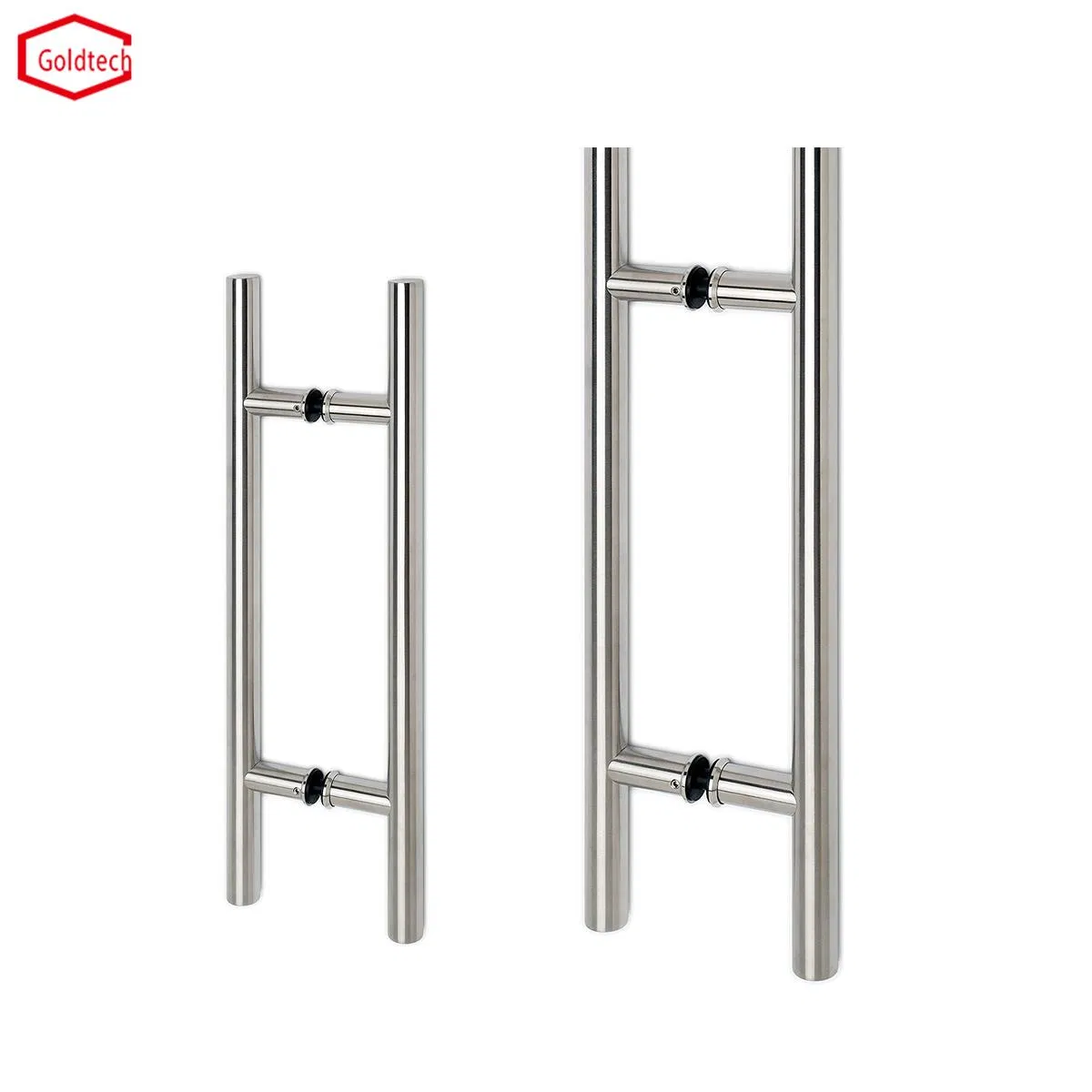Hotel Stainless Steel Tube H Type Glass Door Pull Handle
