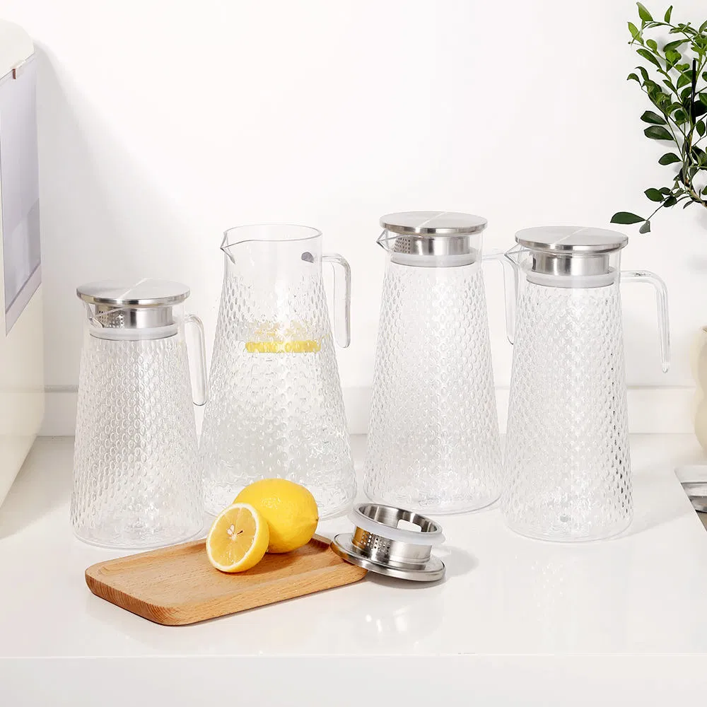 Acrylic Juice Pot - PC Plastic Tea & Fruit Infuser Water Pitcher
