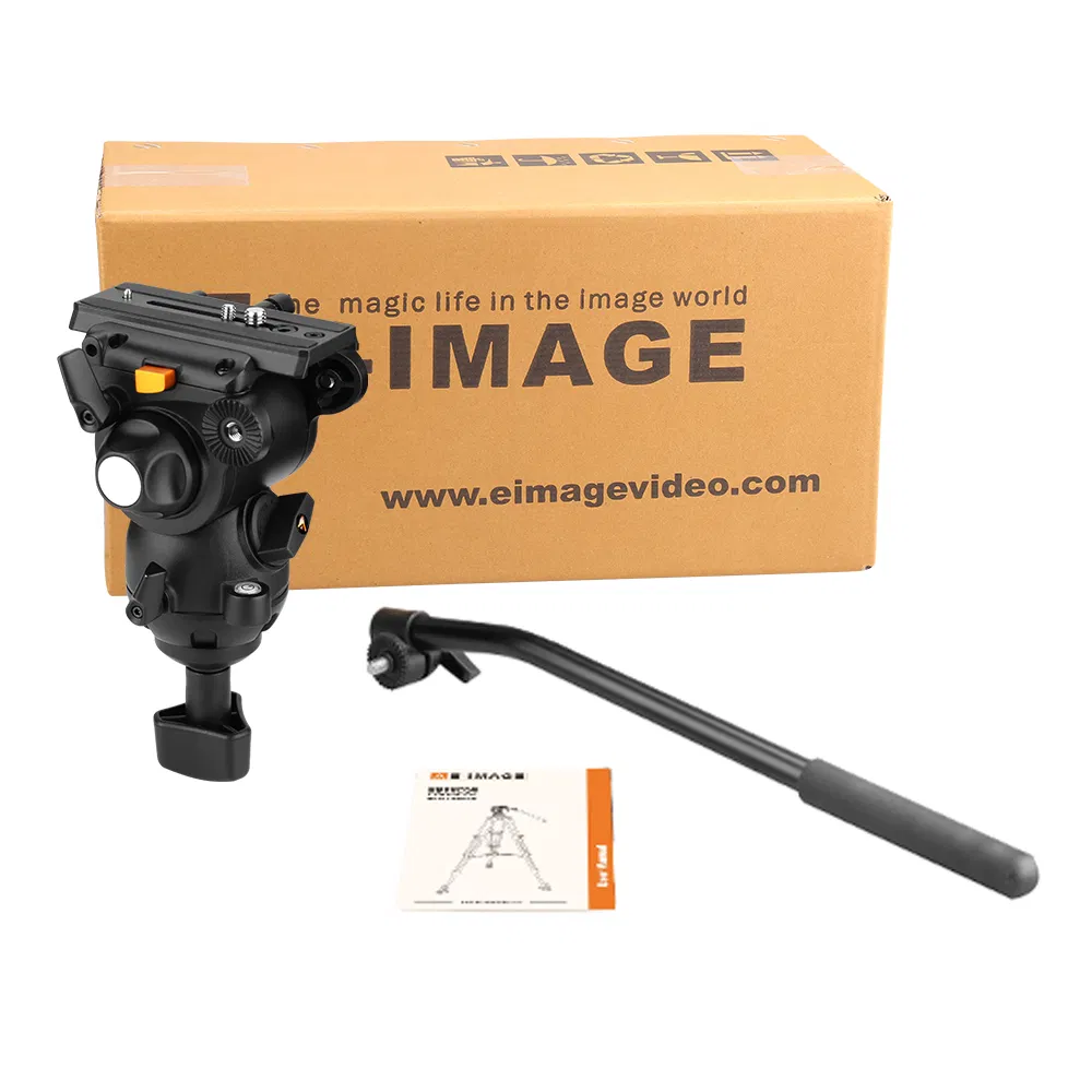 Видеоштатив E-Image GH03 PLUS с гидроголовкой, макс. нагрузка 5 кг