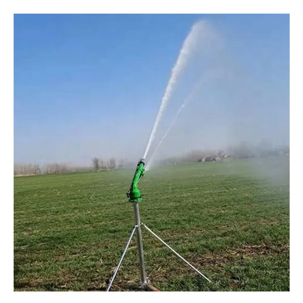 High Pressure Garden Agriculture Farmland Irrigation Long Distance Automatic 360 Degree Rotary Stainless Steel Metal Plastic Big Water Spray Rain Gun Sprinkler
