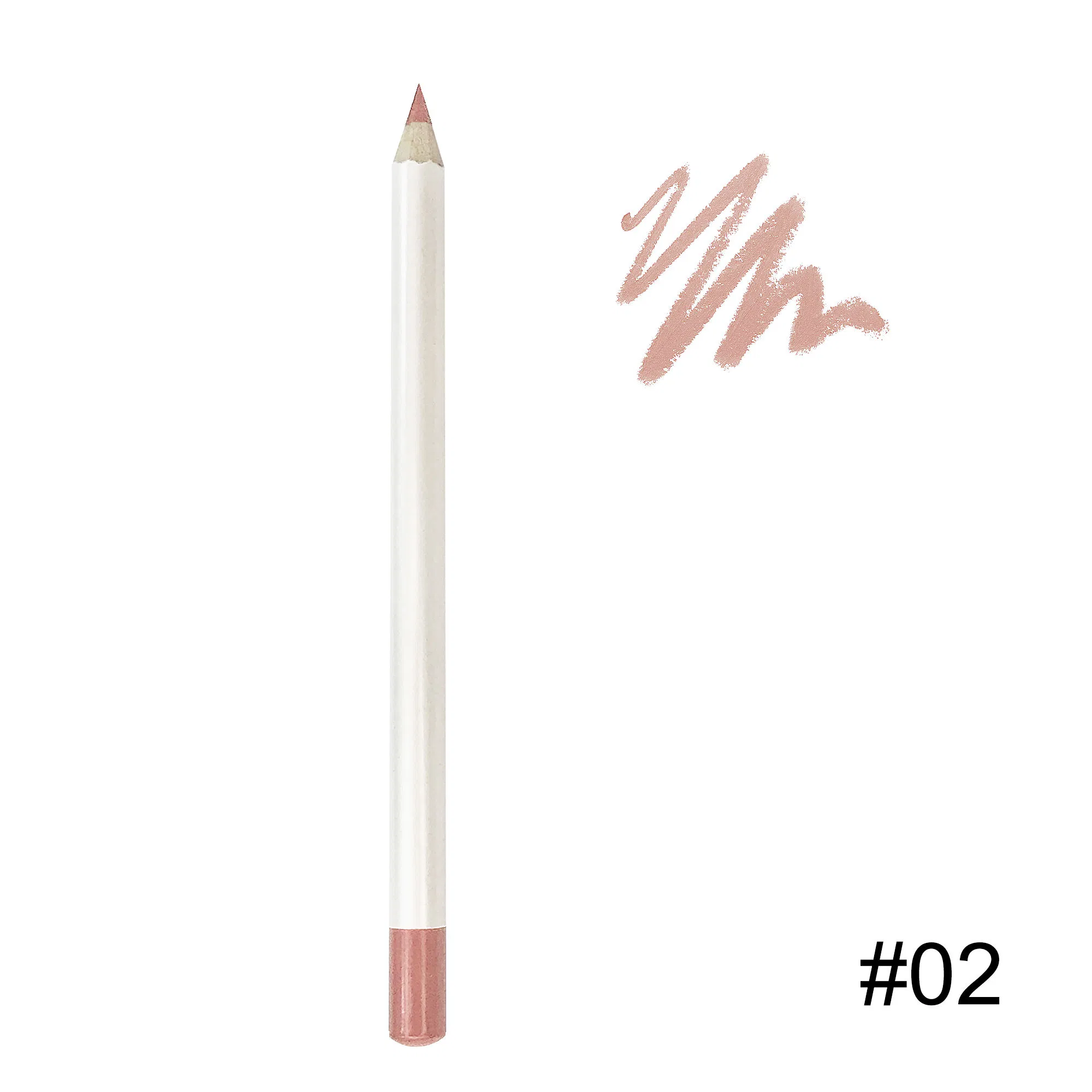Custom Your Own Brand Matte Nude Brown Lip Liners Vegan Creamy Lipliner Private Label Lip Liner