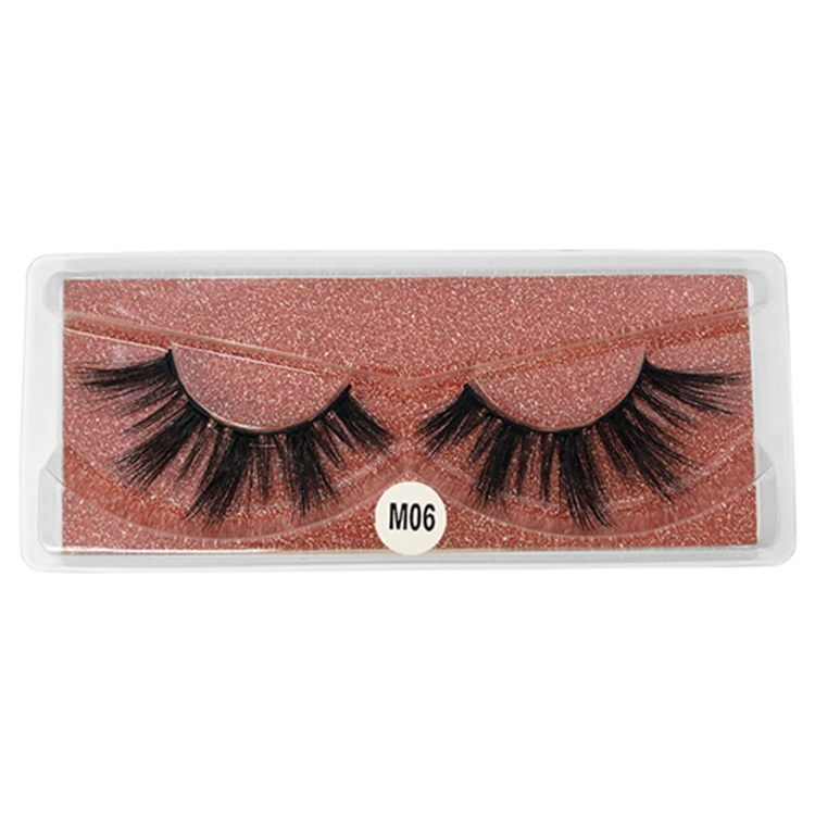 Wholesale Mink Fluffy Wispy Wavy Bulk Natural 15mm 3D Mini Eyelashes Set