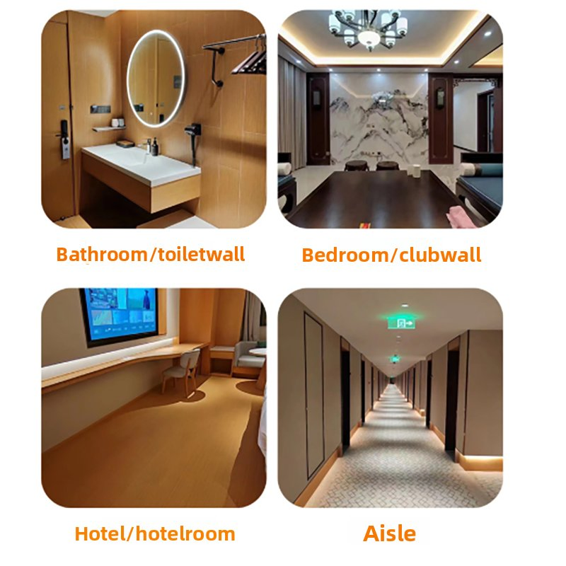Diamond Anti-Collision Carbon Crystal Plate Solid Wood Veneer Panel