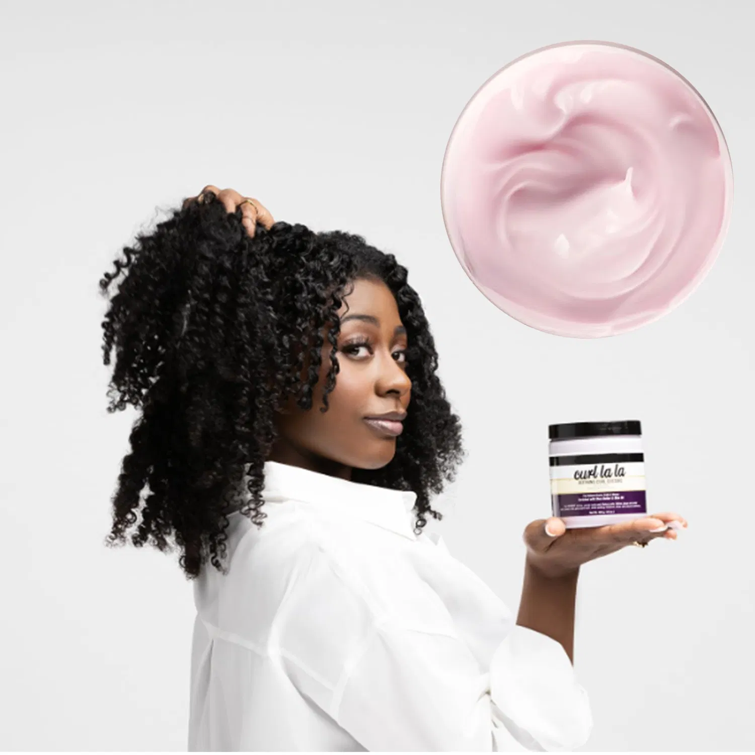 Beauty Cosmetics Hair Care Prevents Hair Loss Repairs Split Ends Curly Butter