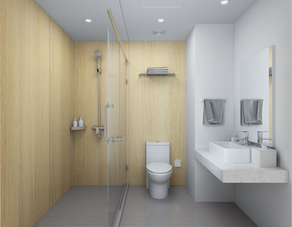 Tongnai SMC Complete Bathroom Container House Toilet - Site Mobile Bathroom