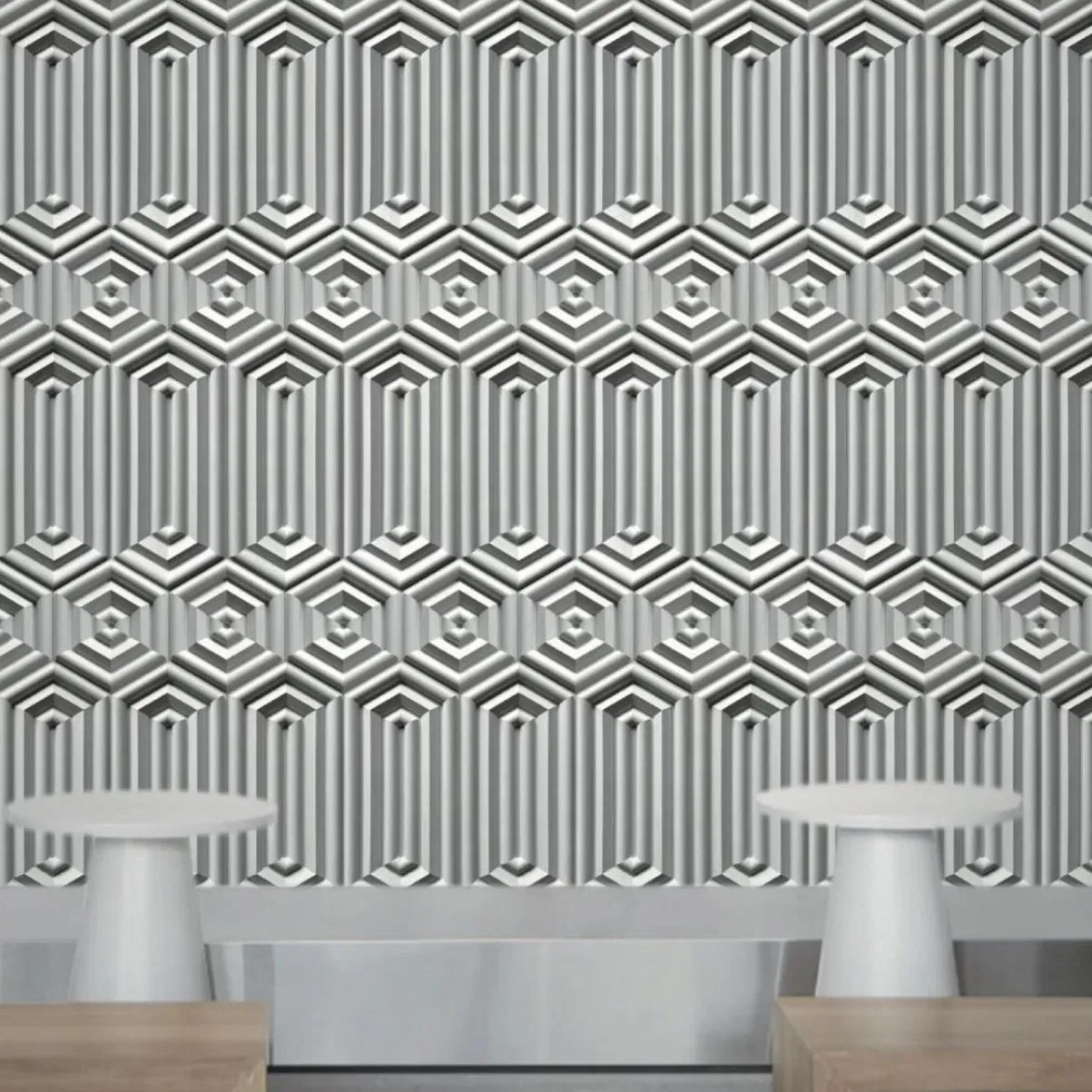 3D Concrete Brick Tiles Uhpc Different Designs for Indoor Wall Decor Tortuga 170*195mm