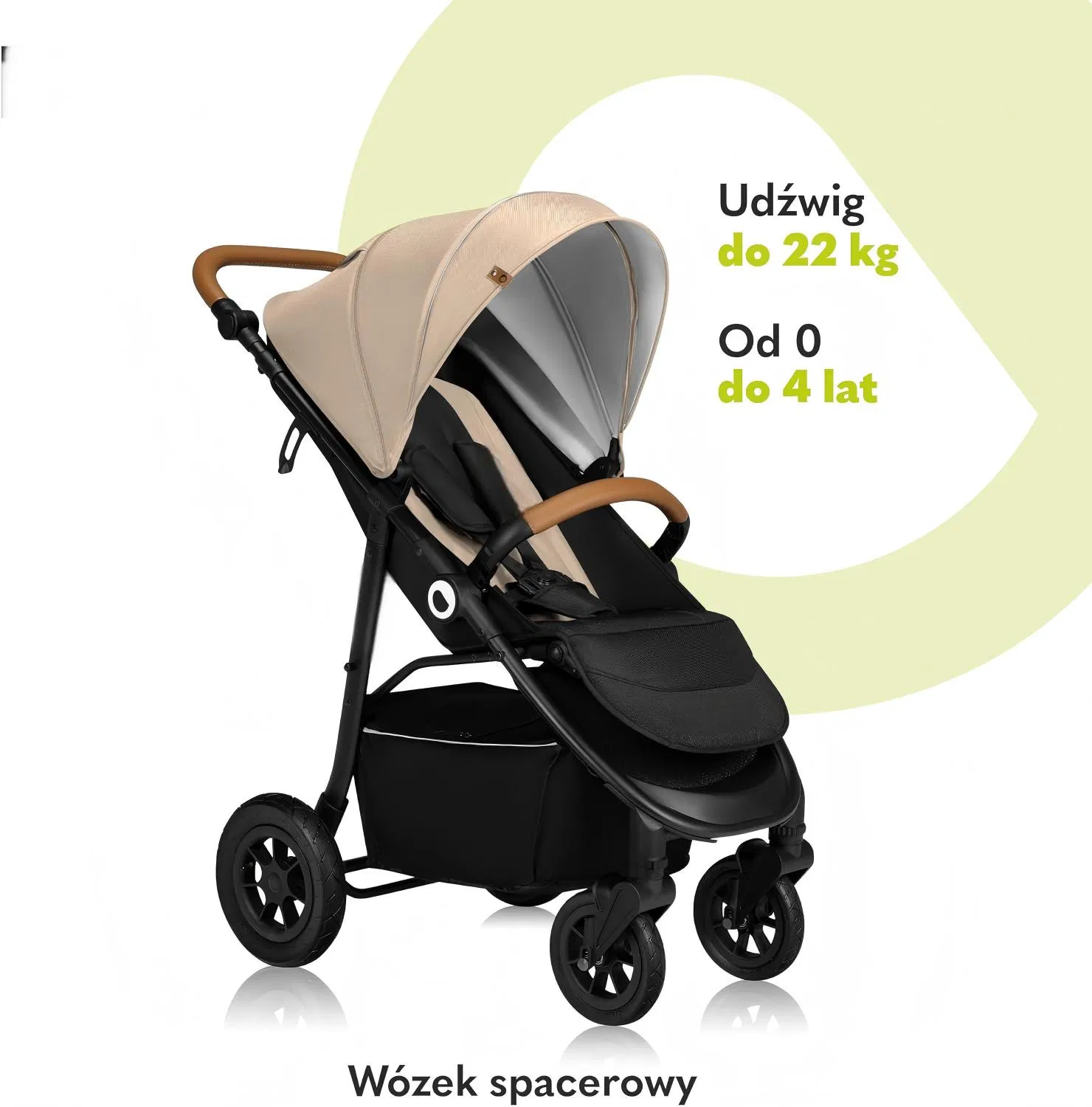 China Suppliers Customized Logo 360° Swivel Wheels Full Shock Absorption Foldable Baby Stroller