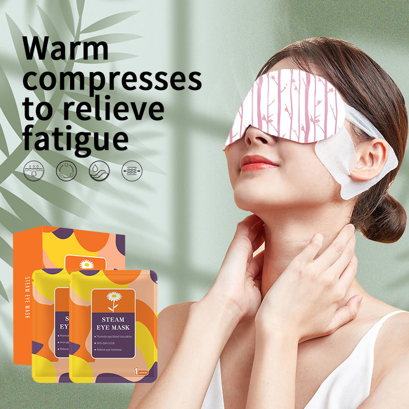 Customized Aromatherapy Hot Compress Eye Relief Vision Fatigue Disposable Steam Eye Mask
