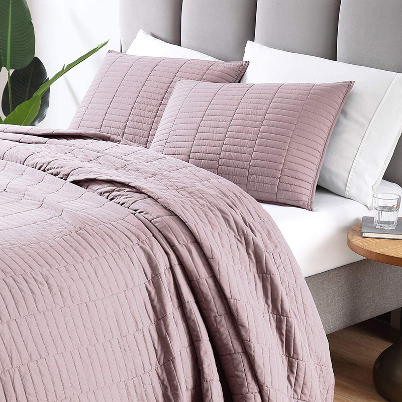 Jaje Wholesale Chinese Manufacture Hotel Set Cotton Quilted King Size Bedspread