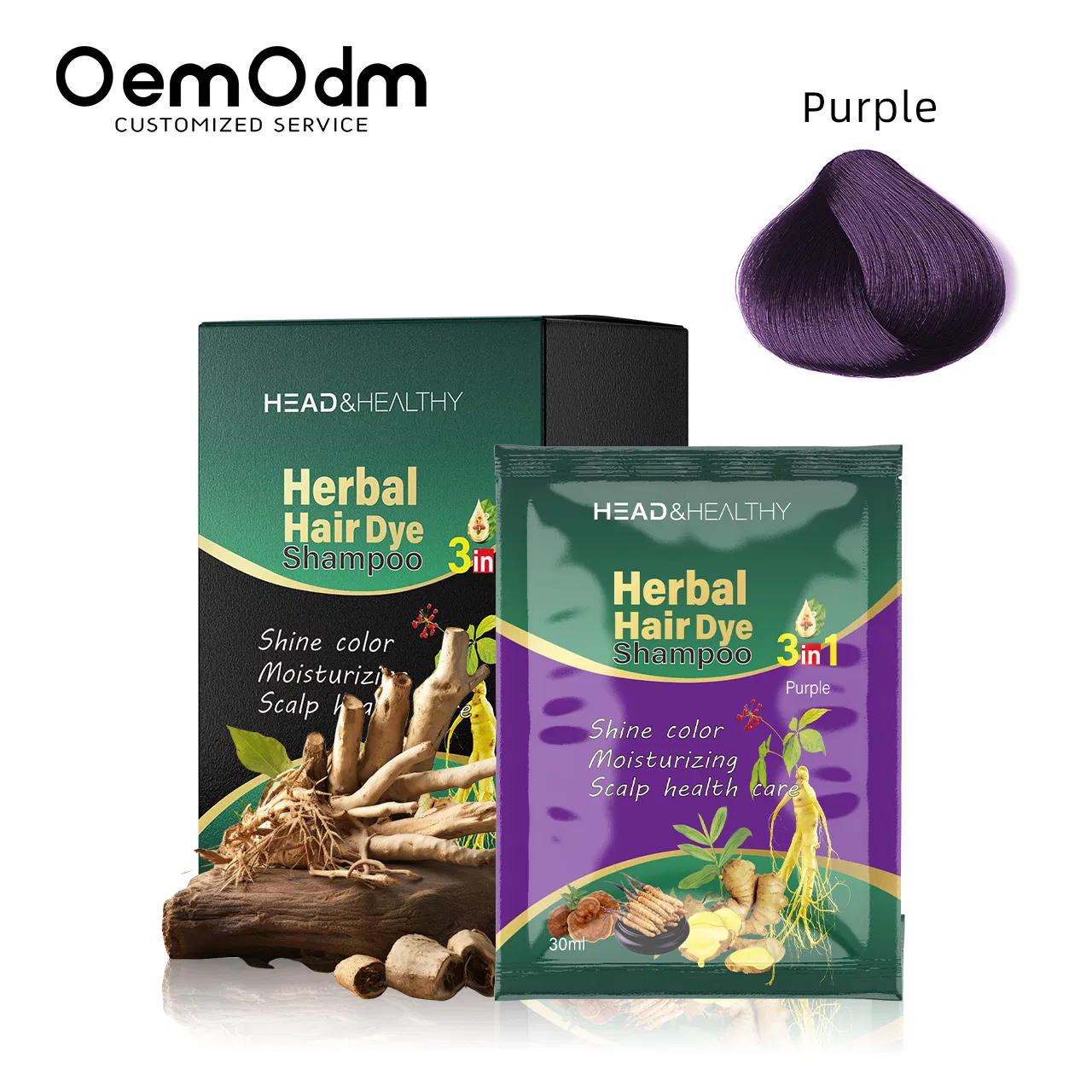 Refreshing Hair Dye Foam for Effortless Hair Coloring