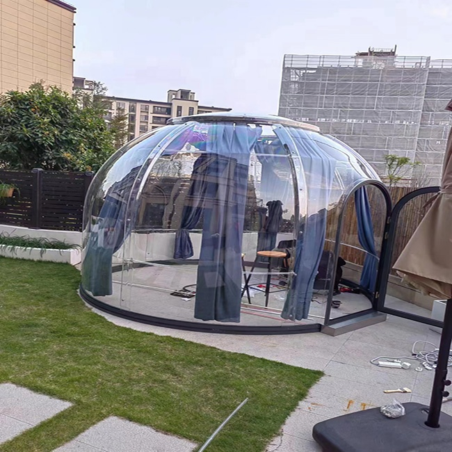 New Luxury Dome House Transparent Tent House Hotel Bubble Dome Polycarbonate Housings Tent Restaurant