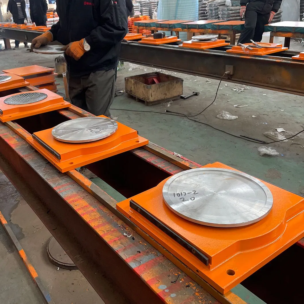 High Damping Seismic Customizable Elastomeric Rubber Bridge Bearing