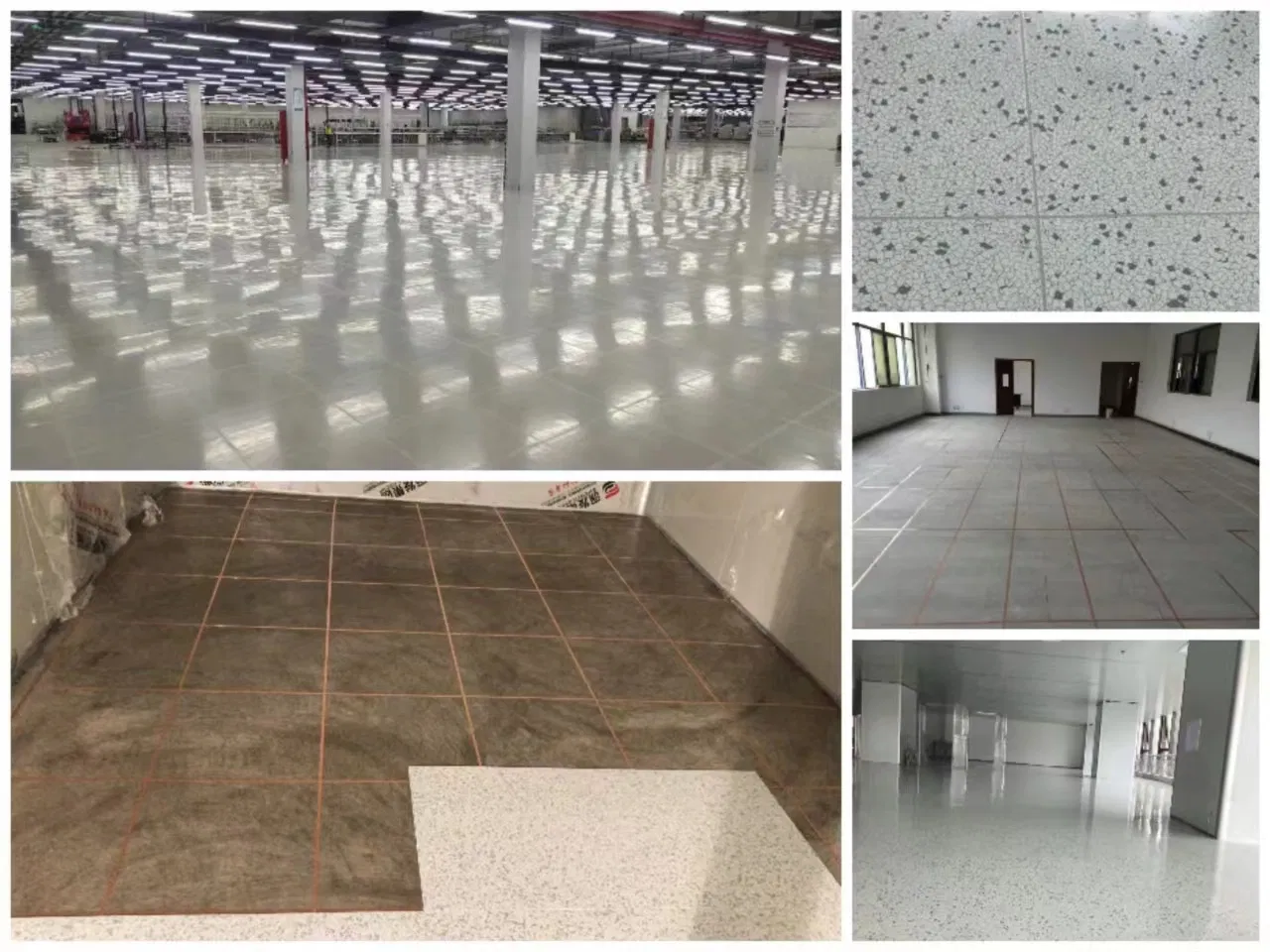 Semiconductor Factories Used Floor 3.0mm ESD Anti-Static Homogeneous Vinyl PVC Floor Tile