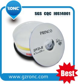 Чистые диски Princo CD/DVD без записи