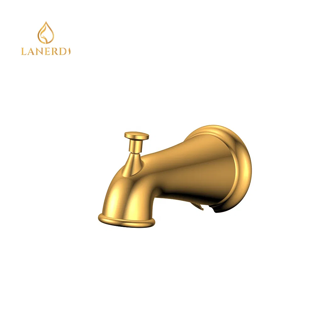 Стильный черный излив для смесителя из цинка и пластика