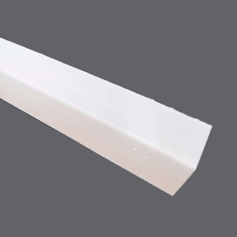New Design China OEM 100X70X15mm Angl Plastic L Shape PVC Strip Profile for Wall Corner