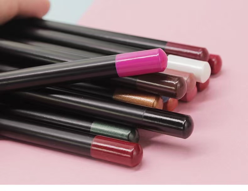 Wholesale 12 Colors Lip Liner Pencil Private Label Matte Lipliner Pencil