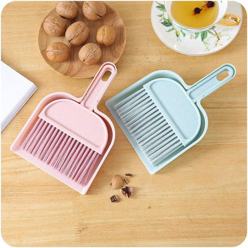 Portable Dustpan and Brush Set for Easy Cleaning Anywhere