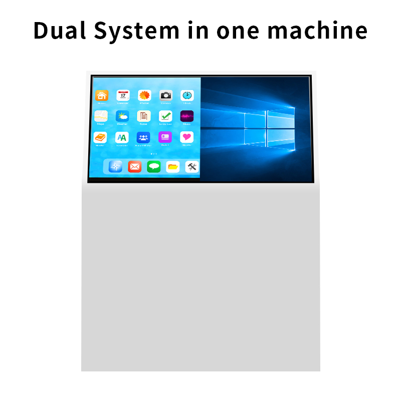 Интерактивный киоск L-образный с сенсорным экраном 32-55 дюймов