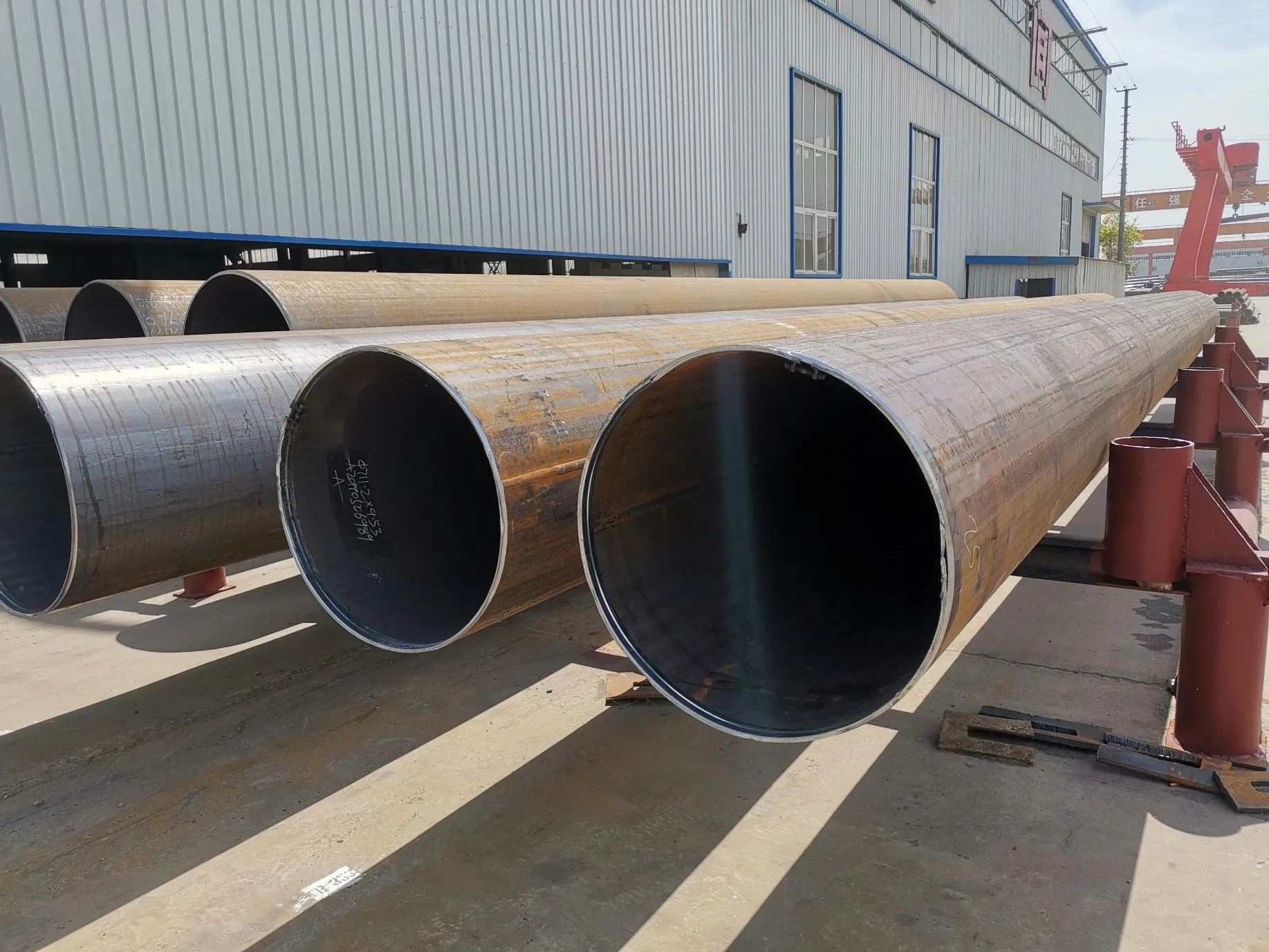 ASTM A252 Grade 3 Large Diameter LSAW Steel Pipe for Piling