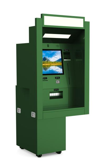 Thourgh The Wall ATM Machine Cash Deposit Machine Cash in/out Payment Kiosk Currency Exchange Machine for Bank and Government