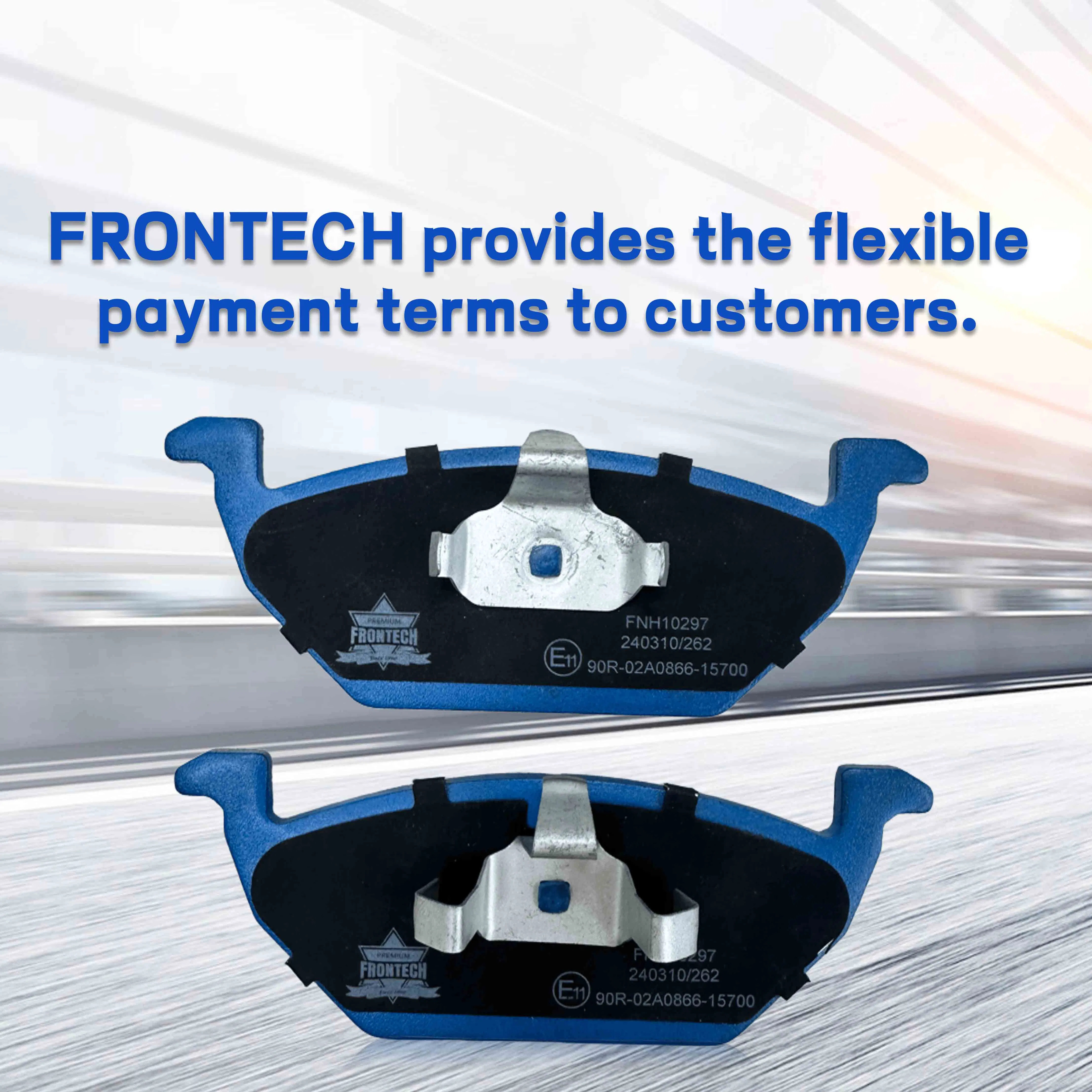 Керамические тормозные колодки Frontech D1184 для Toyota Yaris (XP90) 2008-2013