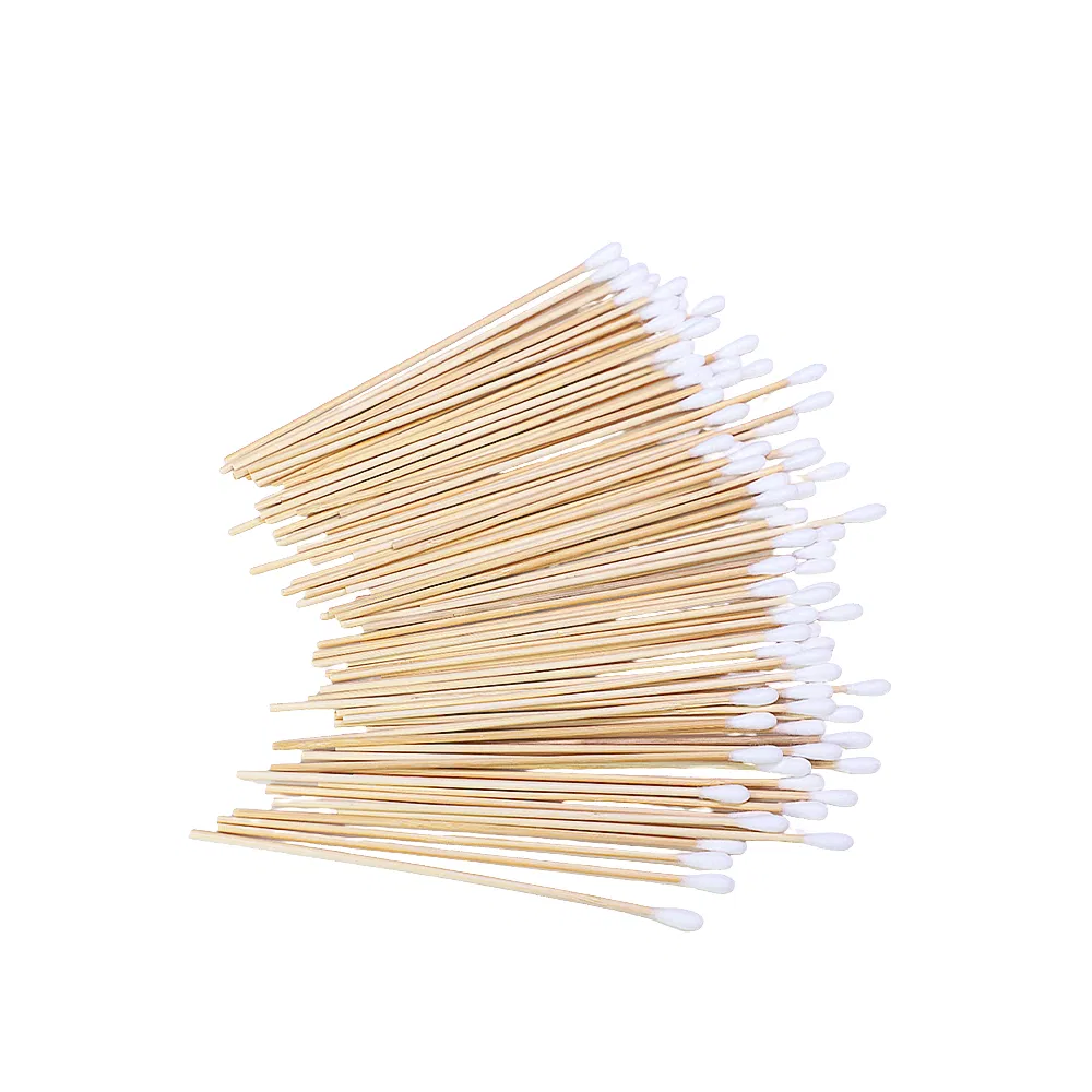 Q-Tip Cotton Bamboo Ear Buds Swabs Cotton Tipped Makeup Bamboo Stick Cotton Swabs Coton Tige