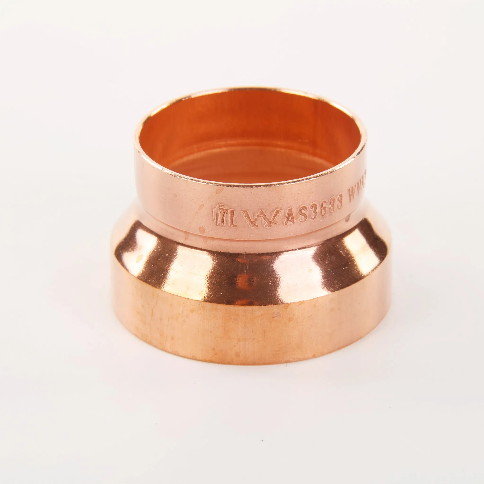 Hot Sale Copper Welding Fittings Soldered Reducing Coupler C*C