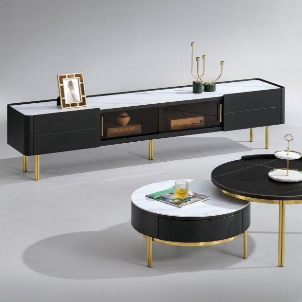 Комплект мебели для гостиной тумба под ТВ журнальный столик