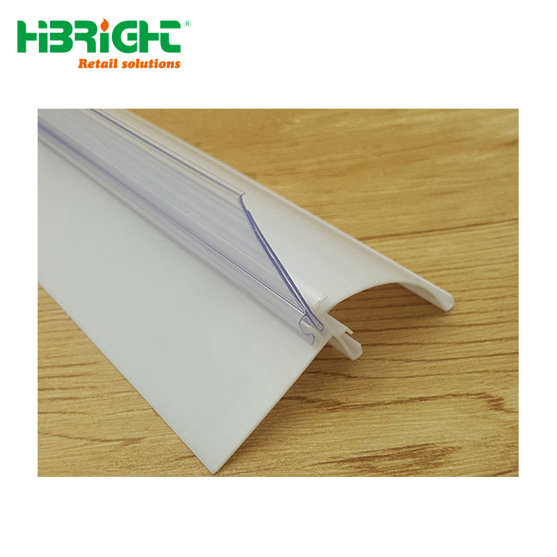Hypermarket Shelf Price Strip Label Holder for Wholesale
