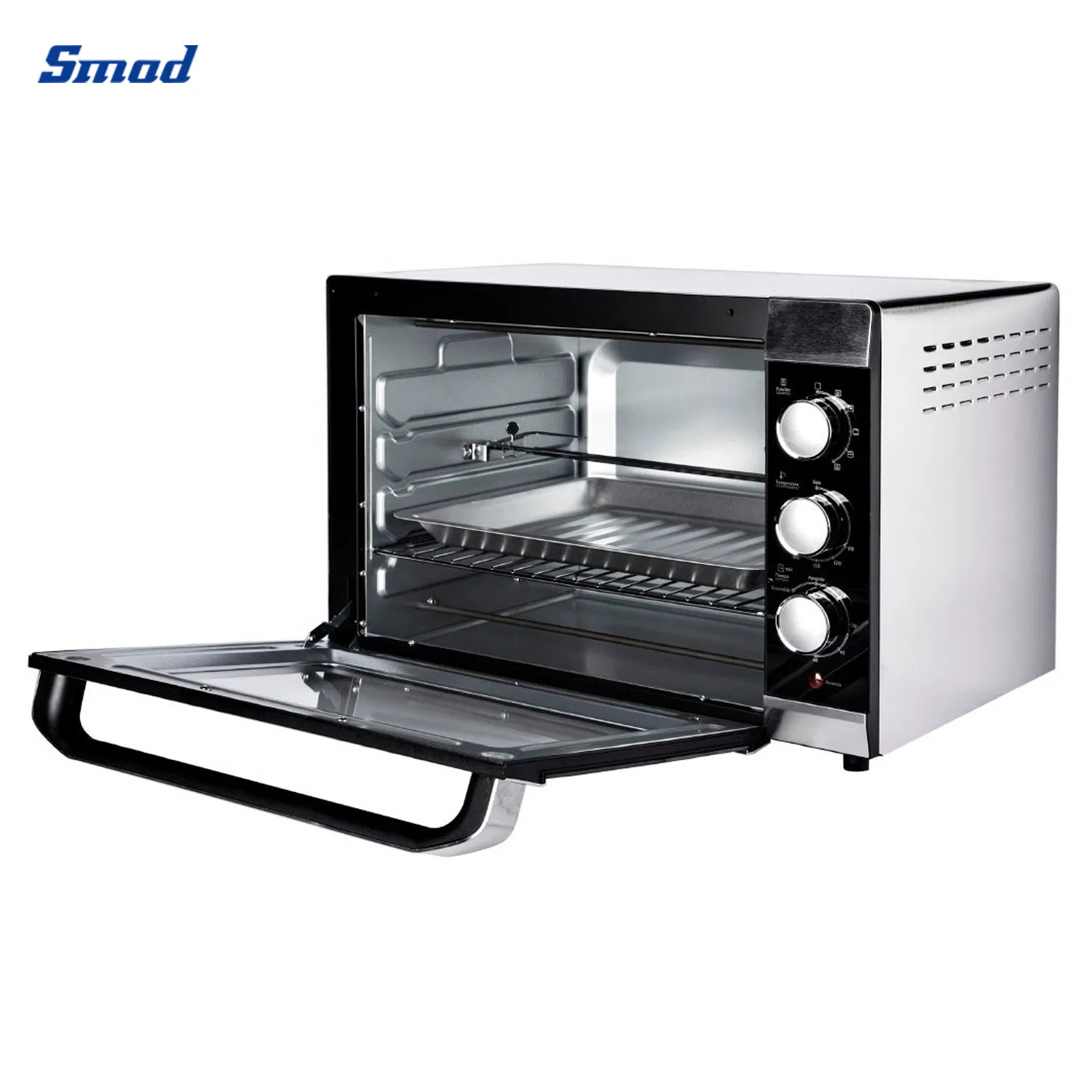 Digital 46L Electric Pizza Baking Oven with Rotisserie Convection