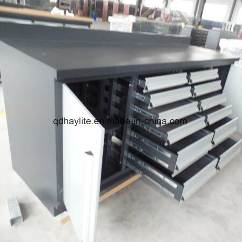 Top Quality 12 Drawers Metal Tool Garage Cabinet with 2 Doors